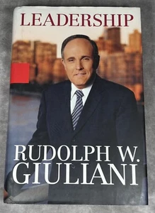 Rudy Giuliani Signed 1st Ed HB Book Auto NYC Mayor Trump - Picture 1 of 3