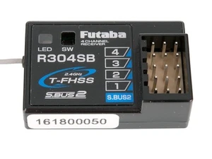 Futaba P-R304SB Empfänger 2,4GHz T-FHSS Telemetrie 4PX 4PV 7PX RC Car - Bild 1 von 3