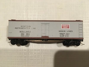 MICRO-TRAINS 49320 N-Gauge Wood Side Reefer 40ft, Western Refrigerator WRX 9453 - Picture 1 of 2