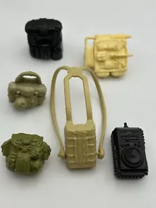 Lot Of GI Joe Misc Backpack Parts And Accessories Vintage 1980s ARAH - Picture 1 of 7