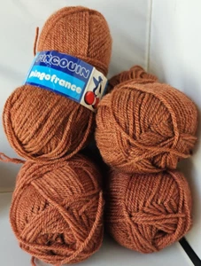 Vintage Pingouin Yarn Double Knitting Wool Blend Lot of 4 - Picture 1 of 5
