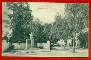 GERMANY JNSTERBURG MONUMENT VINTAGE POSTCARD USED 1987 - Picture 1 of 2