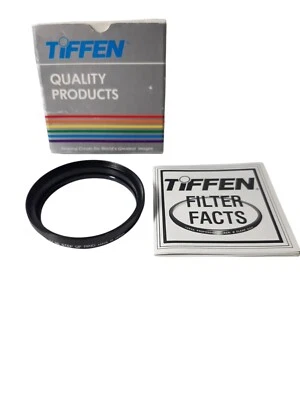 TiFFEN 52-55mm Metal Step Up Stepping Lens Filter Adapter Ring 52mm-55mm E52-E55 - Image 1 of 4