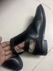 Burberry Leather Boots, Eu 38 - Bild 1 von 8