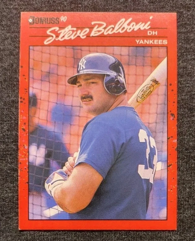 1990 Donruss #315 Steve Balboni