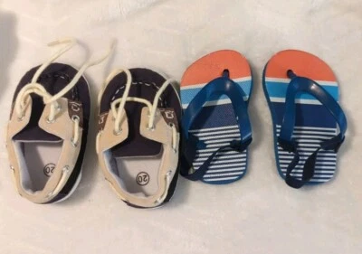 Lot Of Two Baby Boy Shoes Size 5.5 - Image 1 of 4