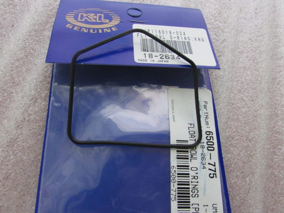 CARBURADOR FLOTADOR JUNTA TÓRICA KAWASAKI KLR250 KZ305 KZ400 KZ440 KZ750 ZN700 K&L Foto 1 de 1