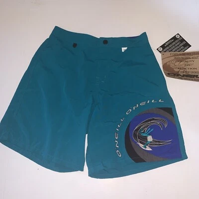 Deadstock Nuevo con Etiquetas Vintage Oneill Bañador Pantalones Cortos Surf Hecho en EE. UU. TALLA 28 Años 80 Verde azulado Foto 1 de 4