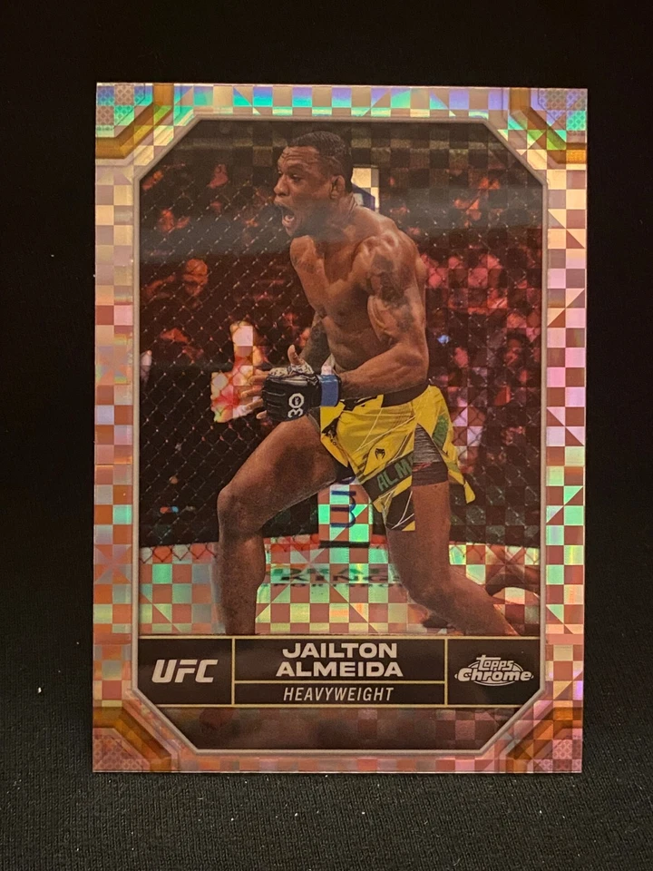 2024 Topps Chrome UFC Refractor Parallels Choose Your Cards Complete Your Sets - Image 1 of 1