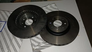 46765546 COPPIA DISCHI FRENO ANTERIORI ALFA MITO FIAT BRAVO STILO LANCIA DELTA - Picture 1 of 2