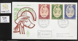 VPH_145. VATICAN. FDC Venetia w. 1969 EASTER set. Scott 467-469 - Picture 1 of 1