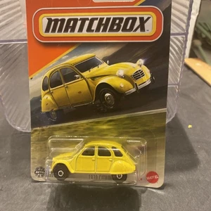 MATCHBOX 2025 - 1970 Citroën 2CV LIFETIME 115/125 Yellow Citroen A9 - Picture 1 of 9