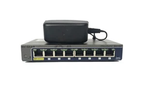 Netgear GS108Tv2 ProSafe 8-Port Gigabit Switch + Power Supply - Bild 1 von 1