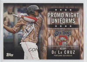 2015 Topps Pro Debut Promo Night Uniforms Keury De La Cruz #PN-KC - Picture 1 of 4