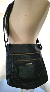 Stone & Co. Correa de longitud ajustable de polietileno negro, 2 bolsillos delanteros, uno trasero - Imagen 1 de 10