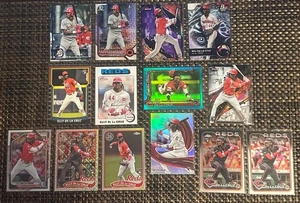 Elly De La Cruz 2023 Bowman Platinum Tops Prospects ICY RC (14 card mixed lot) - Picture 1 of 24