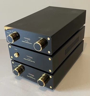 Thorens High End Verstärker SET-TTP 2000 + TTP 2000 + TTA 2000 | + Fb - Bild 1 von 4
