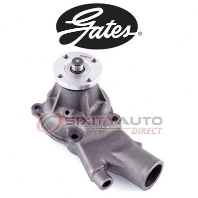 Gates Engine Water Pump for 1980-1983 Jeep CJ5 2.5L L4 - Coolant Antifreeze bv Foto 1 de 4
