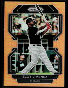 2022 Panini Prizm #89 Eloy Jimenez Neon Orange Prizm #/100 - Picture 1 of 2