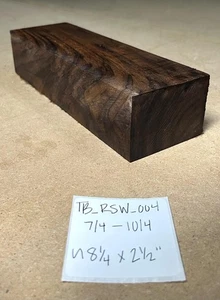 Black Walnut Turning Blank | 8.5" x 2.5" x 1.75 | Kiln Dried | TB_RSW_004 - Picture 1 of 4