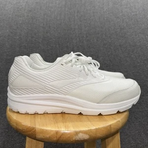 Brooks Addiction Walker Shoes Mens Size 14 Leather Slip Resistant Comfort Walkin - Picture 1 of 12