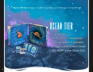 Shallow Sea Ocean TIER Kickstarter Pledge PRE ORDINE - Foto 1 di 1
