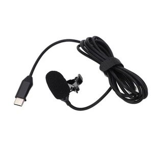 Kabelgebundenes Lavalier-Ansteckmikrofon Tpye C Clip On Mic Omnidirektionales - Bild 1 von 23
