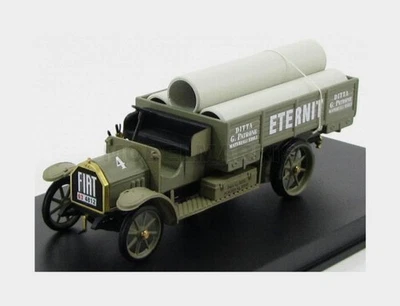 RIO-MODELS 4354 FIAT - 18 BL TRUCK AUTOCARRO IMPRESA EDILE - ETERNIT 1916 - GREE - Immagine 1 di 2