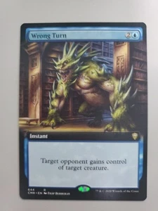 MTG Wrong Turn Commander Legends Extended Art Rare - Picture 1 of 1