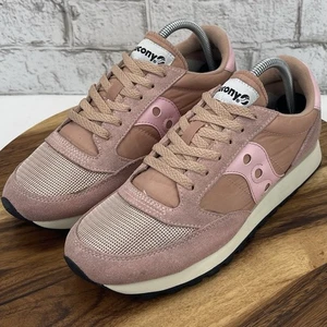 Zapatos de gamuza retro Saucony Originals Jazz de colección S60368-2 para mujer 9,5 rosa rosa - Imagen 1 de 16