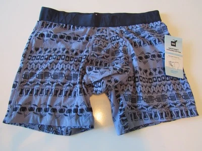 Calzoncillo boxer de algodón refrescante Saxx Droptemp para hombre bebidas mediano nuevo con etiquetas Foto 1 de 4