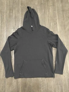 Steinbock Damen Merinowolle Hoodie anthrazit grau M Kängurutasche Pullover Sweater - Bild 1 von 6