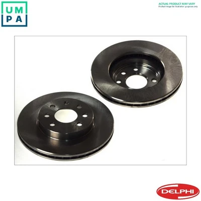 2x BRAKE DISC BG4820C FOR CITROEN - Image 1 of 4