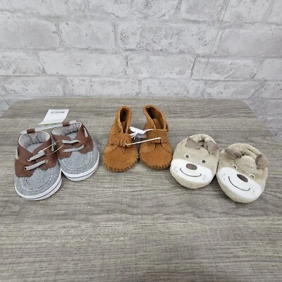Lote de 3 zapatos infantil niño talla 1 0-3 meses Foto 1 de 4