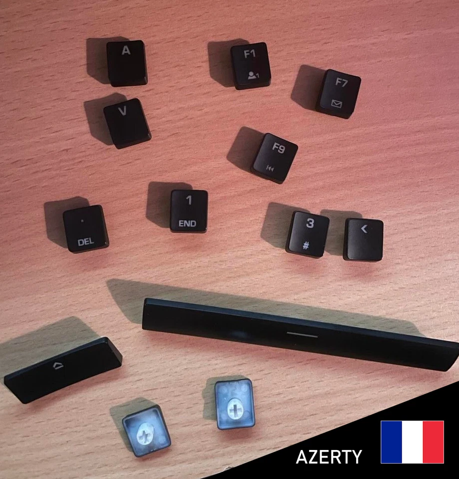 Roccat Vulcan 80/100/120 Keycaps AZERTY - D'origine - Image 1 of 1