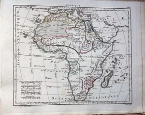L´AFRIQUE. Eustache Hérisson, Paris,1806. - Bild 1 von 1