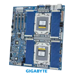 Gigabyte MZ73-LM1(rev. 1.0) 9004 Max cTDP 400W 12Channel RDIMMDDR5 4×PCIe×16 - Picture 1 of 4