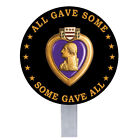 Purple Heart Grave Flag Holder