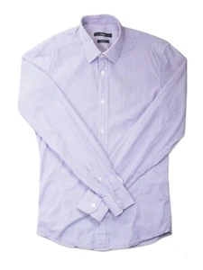 ZZegna Purple Stripe Drop 8 Fit Shirt 15.5 14801 - Picture 1 of 3