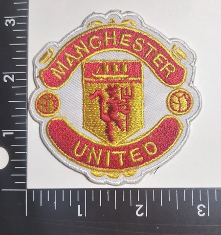 Manchester United Team Iron or Sew On Embroidery Patch 3" Cover