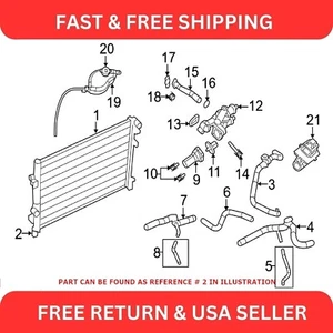 Genuine Mopar Radiator Drain Plug 68046360AA - Picture 1 of 3