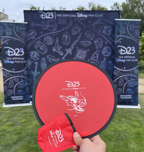 D23 The Official Disney Fan Club Mulan Event Beach Ball & Foldable Fan New