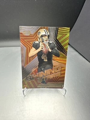 2023 Panini Illusions - Shining Stars #6 Derek Carr Saints - Image 1 of 4