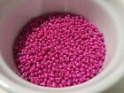 200g 8/0 3mm Glass Seed Beads Hot Pink Opaque (7,500pcs) S02