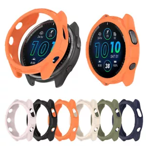 For Garmin Forerunner 965 Rugged TPU Protection Bumper Case Shockproof Cover - Picture 1 of 18