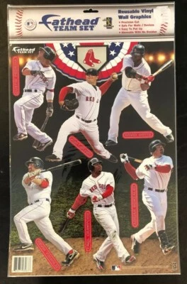 2010 Fathead Teammates Boston Red Sox Team Set 8in. Fatheads - Image 1 of 2