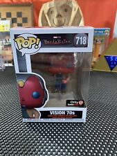 Funko POP! Vision 70s Marvel Studios WandaVision 718 GameStop Exclusive