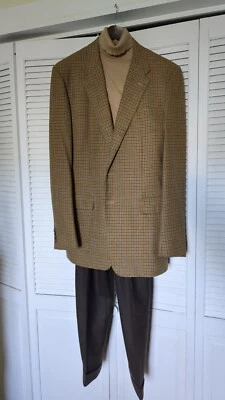 Abrigo deportivo italiano en mezcla de lana y cachemir Foto 1 de 4