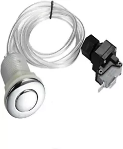 Garbage Disposal Air Switch Spa Bathtub Air Switch Button Kit Chrome Hot Tub Gar - Picture 1 of 12