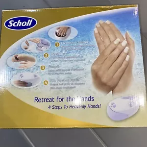 UNBENUTZT Scholl Retreat For The Hands Spa 4 Schritte zu himmlischen Händen. Verwöhn Set - Bild 1 von 4
